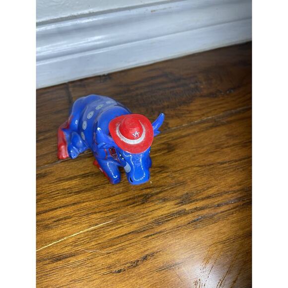 Vintage Cow Parade Y2K Collectible even Cowgirls Get The Blues Retired‎ 9180 - Picture 2 of 5